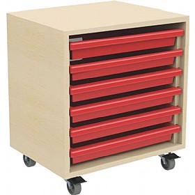 6 Tray Mobile Art & Paper Storage Unit | Art & Crafts Storage