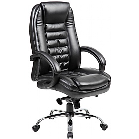 lucca cream executive leather office chairs